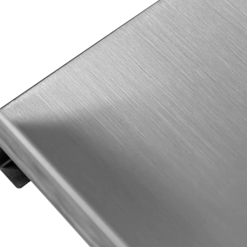Masa inox perete cu raft sudat 140x60x85cm [4]