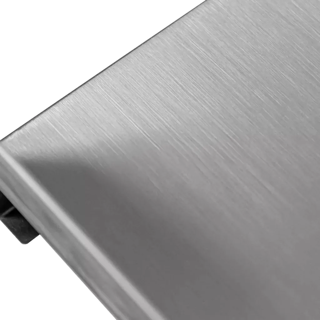 Masa inox perete cu raft sudat 180x70x85cm [6]