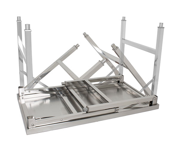 Masa inox pliabila 1500x590x800 mm BA150-60K [3]