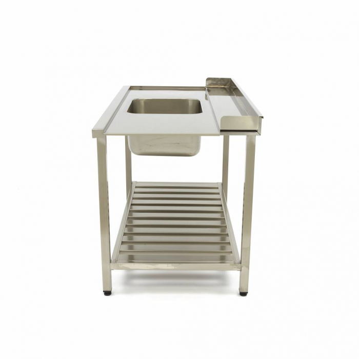 Masa intrare montare stanga cu chiuveta si rebord, pentru masina de spalat vase 750 mm [2]
