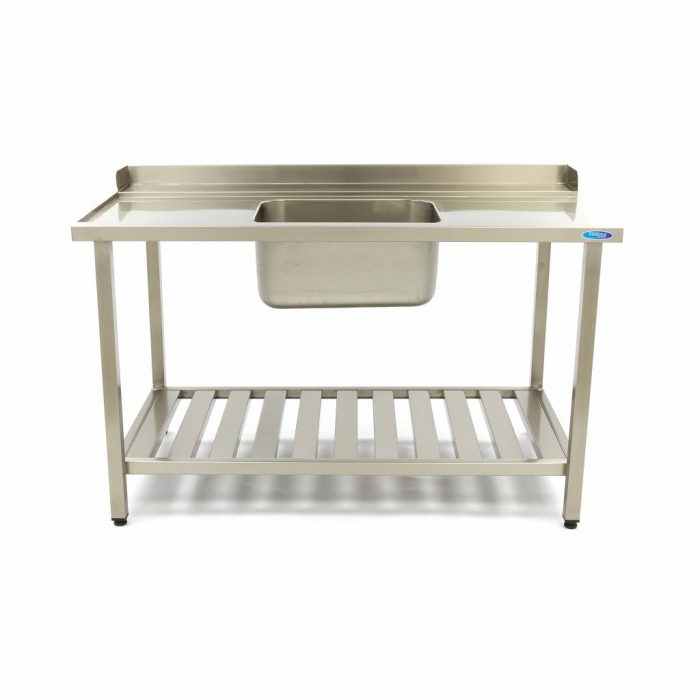 Masa intrare montare stanga cu chiuveta si rebord, pentru masina de spalat vase 750 mm [5]