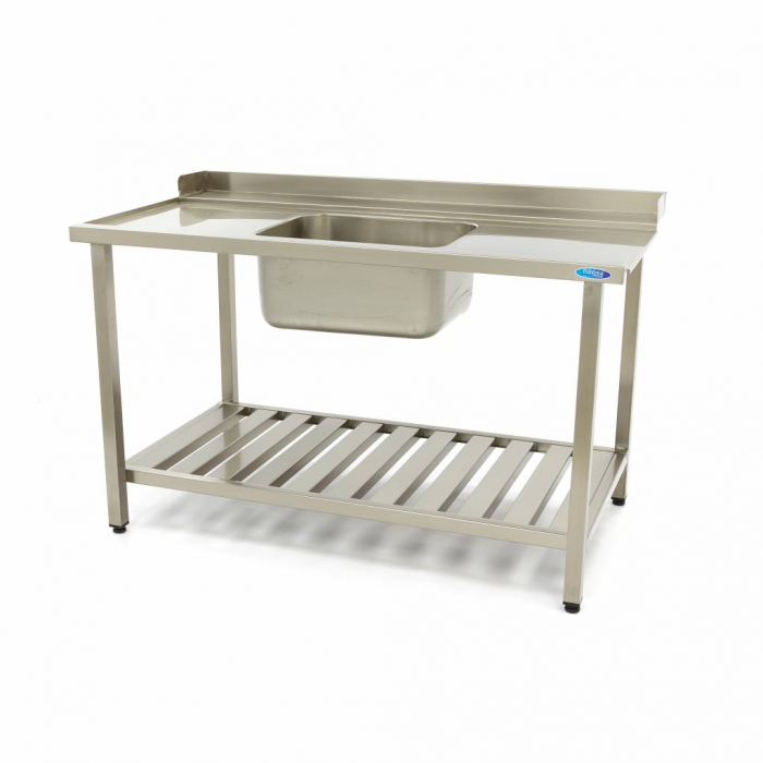 Masa intrare montare stanga cu chiuveta si rebord, pentru masina de spalat vase 750 mm [4]