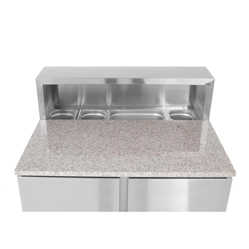 Masa rece cu 2 usi, blat granit, 900x700mm, 2-8°C [3]