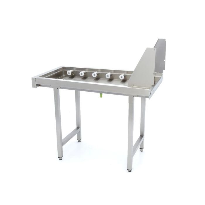 Masa roller inox dreapta 110cm masina spalat vase tunel [7]