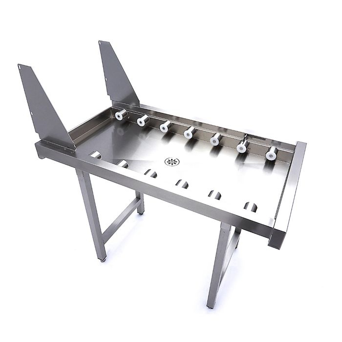 Masa roller inox dreapta 110cm masina spalat vase tunel [1]