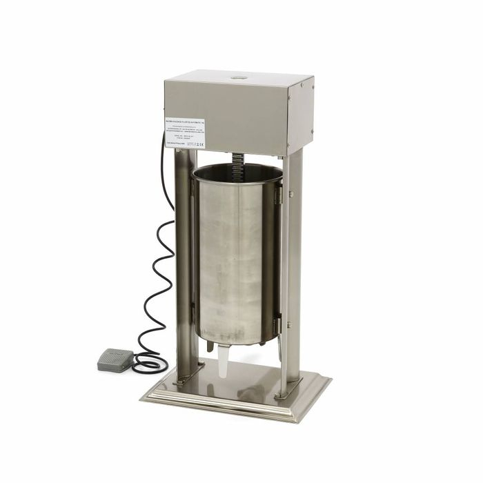 Masina automata de umplut carnati 15 litri verticala cu 4 palnii inox [7]