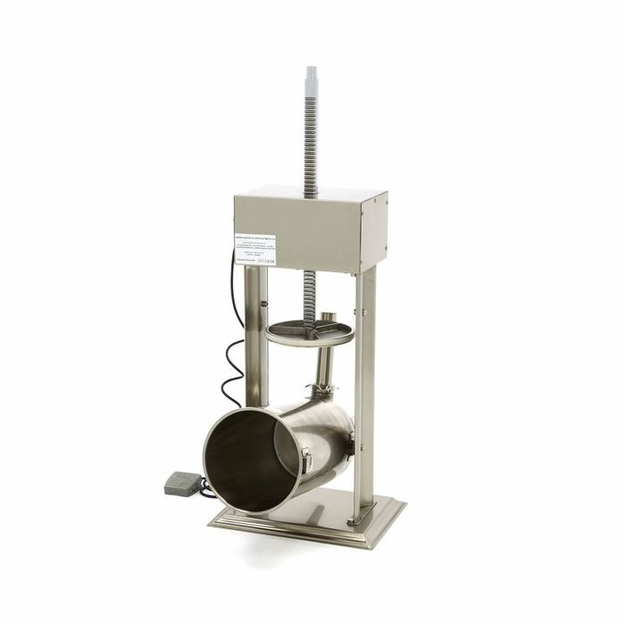 Masina automata de umplut carnati 15 litri verticala cu 4 palnii inox [4]