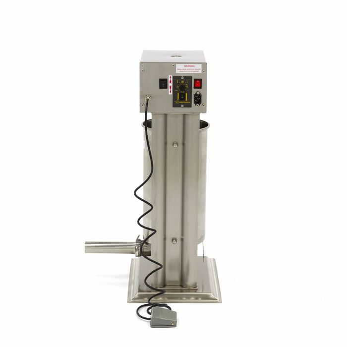 Masina automata de umplut carnati 15 litri verticala cu 4 palnii inox [6]