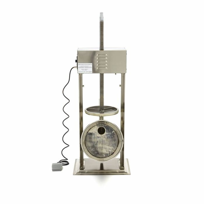 Masina automata de umplut carnati 25 litri verticala cu 4 palnii inox [5]