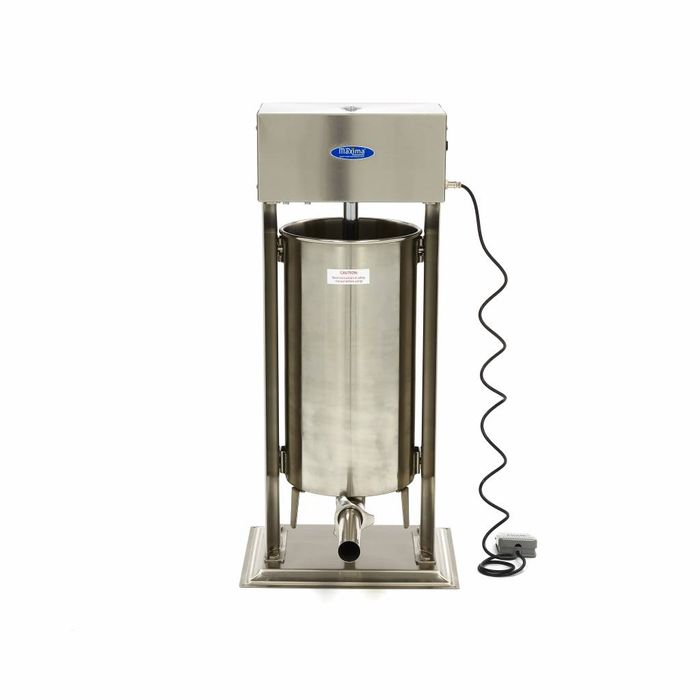 Masina automata de umplut carnati 25 litri verticala cu 4 palnii inox [9]