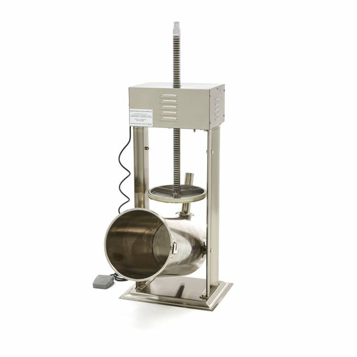 Masina automata de umplut carnati 25 litri verticala cu 4 palnii inox [4]