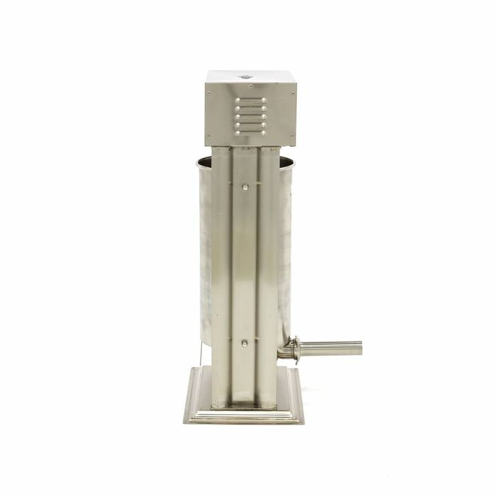 Masina automata de umplut carnati 25 litri verticala cu 4 palnii inox [6]