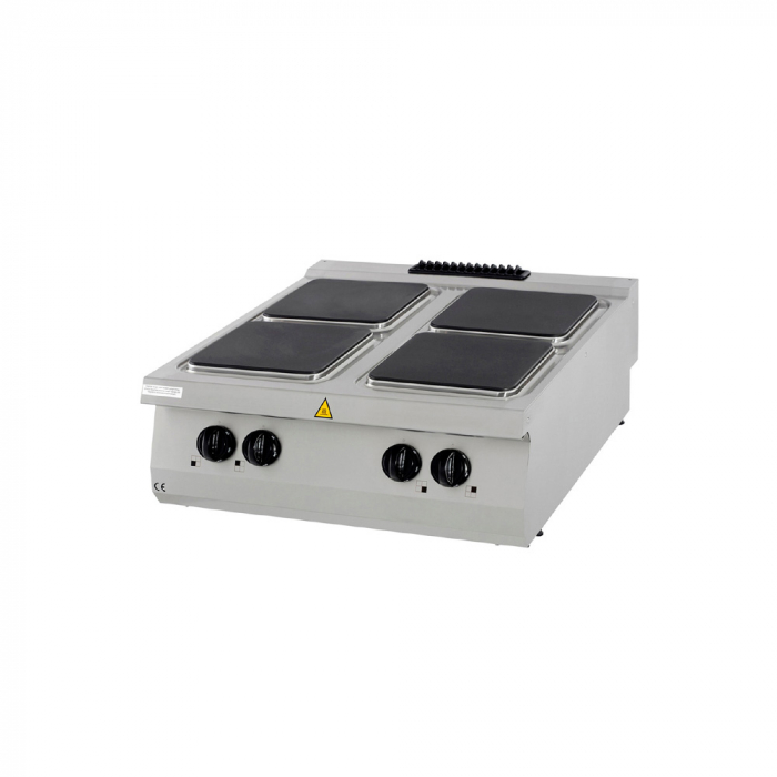 Masina de gatit electric cu 4 arzatoare de banc, 4x4 kW, 800x900x280 mm, linia 900 [2]