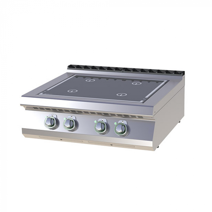 Masina de gatit inductie 4 plite de banc, 4x5 kW, linia 700, SPI708ES [1]