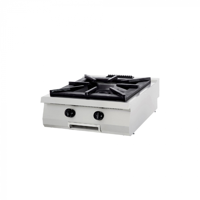 Masina de gatit pe gaz cu 1 arzator de banc, 14 kW, 800x900x280 mm, linia 900 [2]