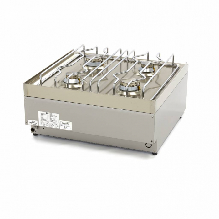 Masina de gatit pe gaz cu 4 arzatoare 2x5 kW + 2x3.5 kW de banc [3]