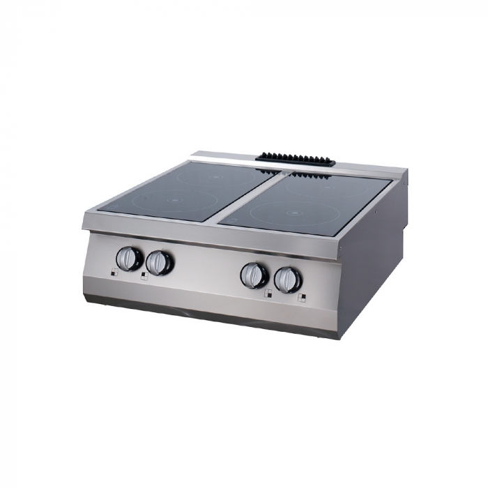 Masina de gatit pe inflarosu 4 plite, 12 kW, 400V, de banc, linia 900 [1]