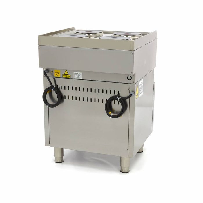Masina de gatit profesionala 4 arzatoare electrice, cuptor inclus [3]