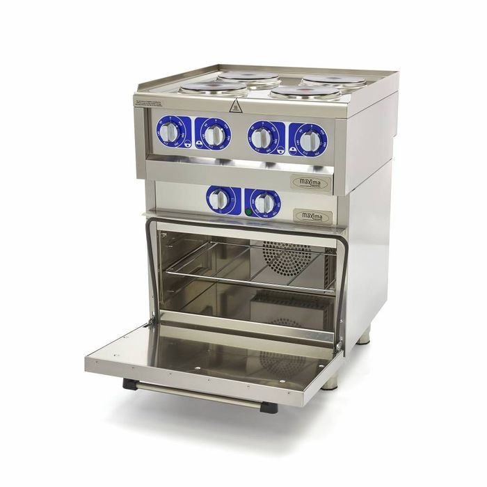 Masina de gatit profesionala 4 arzatoare electrice, cuptor inclus [2]