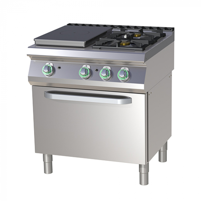 Masina de gatit tip frantuzesc 3 arzatoare cuptor gaz, 8,5+4+6,6, linia 700, STPST780-21G [1]