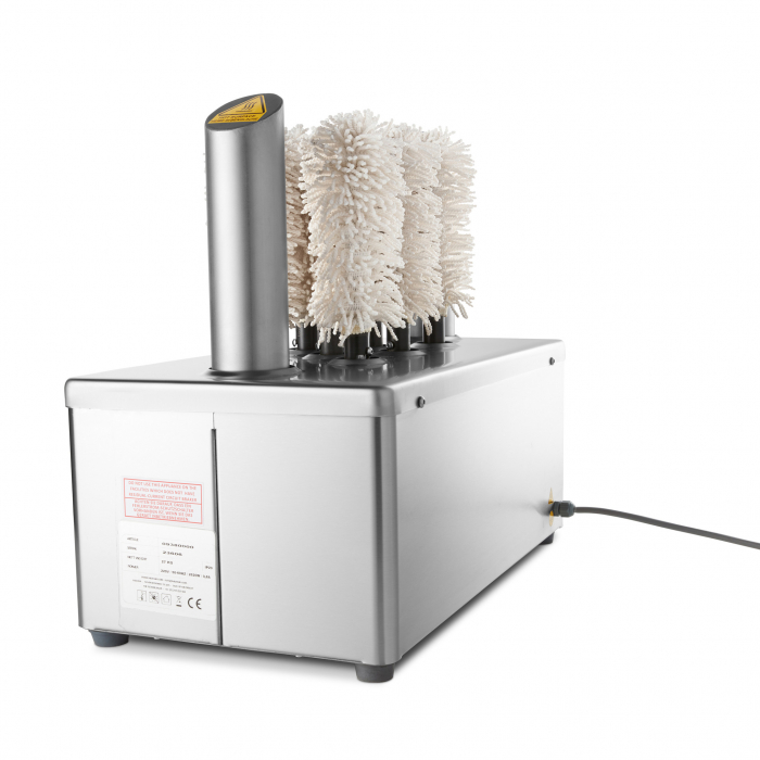 Mașină de lustruit pahare cu 8 perii, 2,6 kW, 230V [3]
