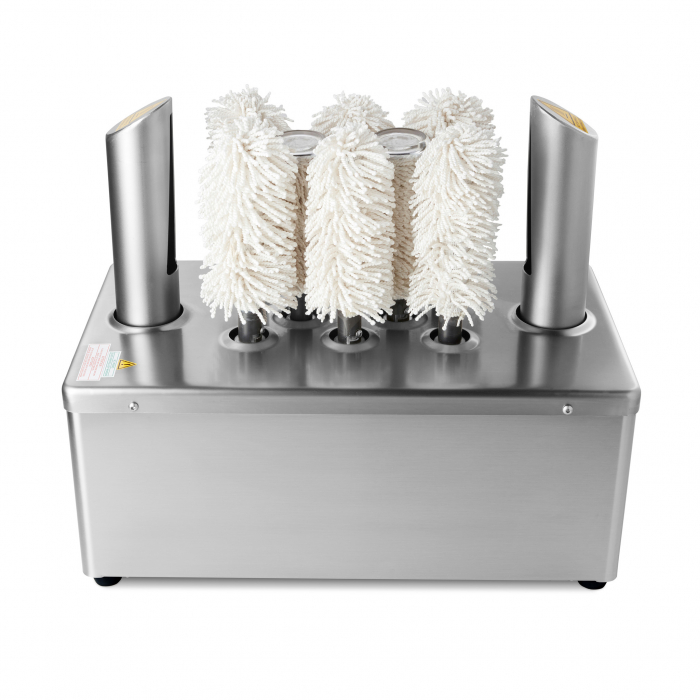Mașină de lustruit pahare cu 8 perii, 2,6 kW, 230V [5]