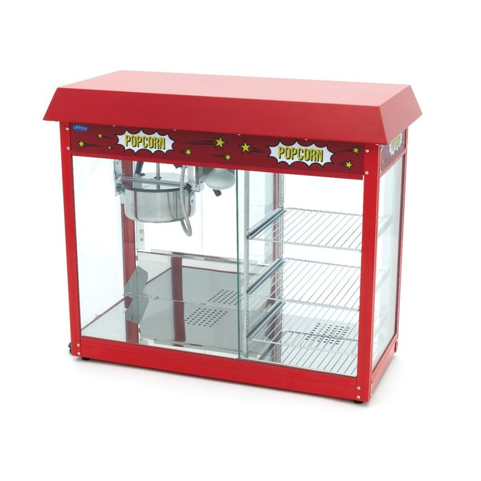 Masina de popcorn 150g cu vitrina incalzita, putere 1700W [6]