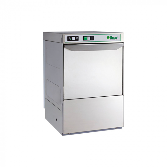 Masina de spalat pahare 455x550x700(h) mm cu dozator electric si pompa de scurgere, 230V, 2,89 kW, LABI40PL [1]
