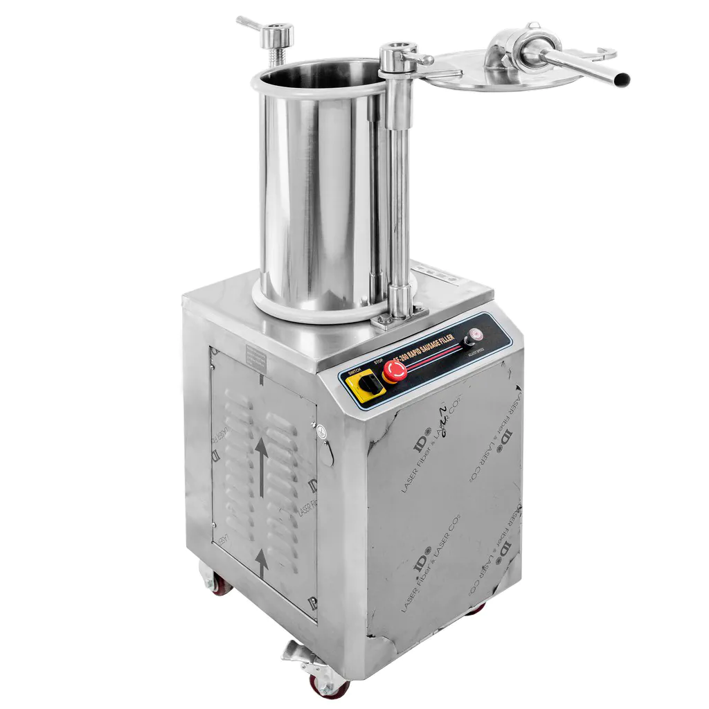 Masina de umplut carnati hidraulica 26L, 400kg/h, 1100W [2]