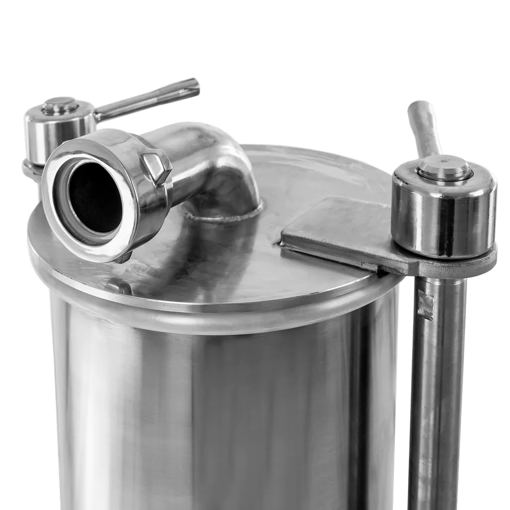 Masina de umplut carnati hidraulica 26L, 400kg/h, 1100W [3]