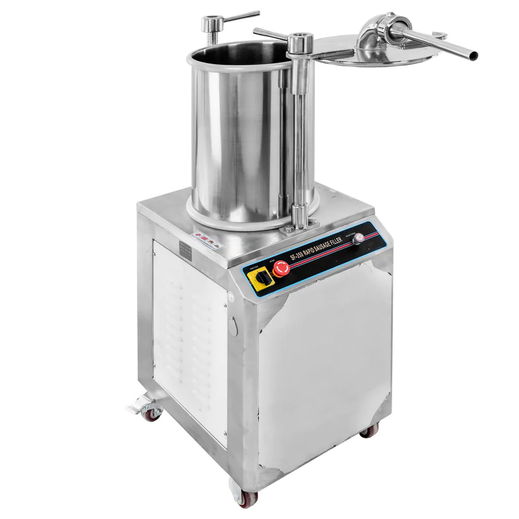 Masina de umplut carnati hidraulica 35L, 600kg/h, 1100W [3]