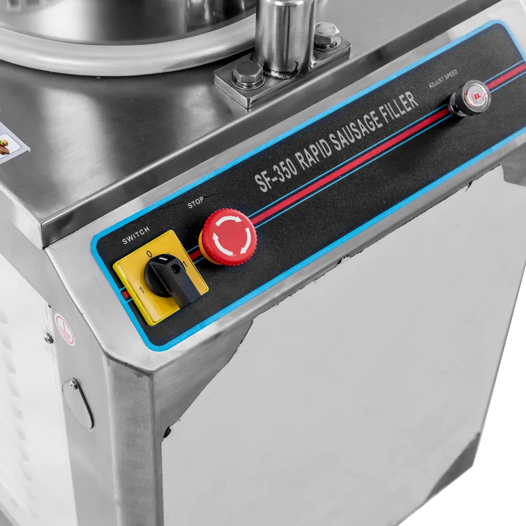 Masina de umplut carnati hidraulica 35L, 600kg/h, 1100W [8]