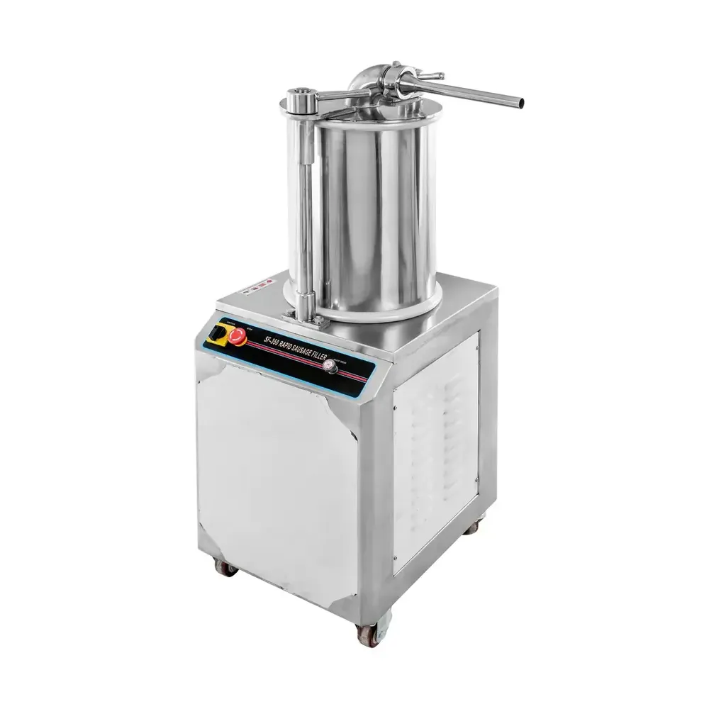 Masina de umplut carnati hidraulica 35L, 600kg/h, 1100W [1]