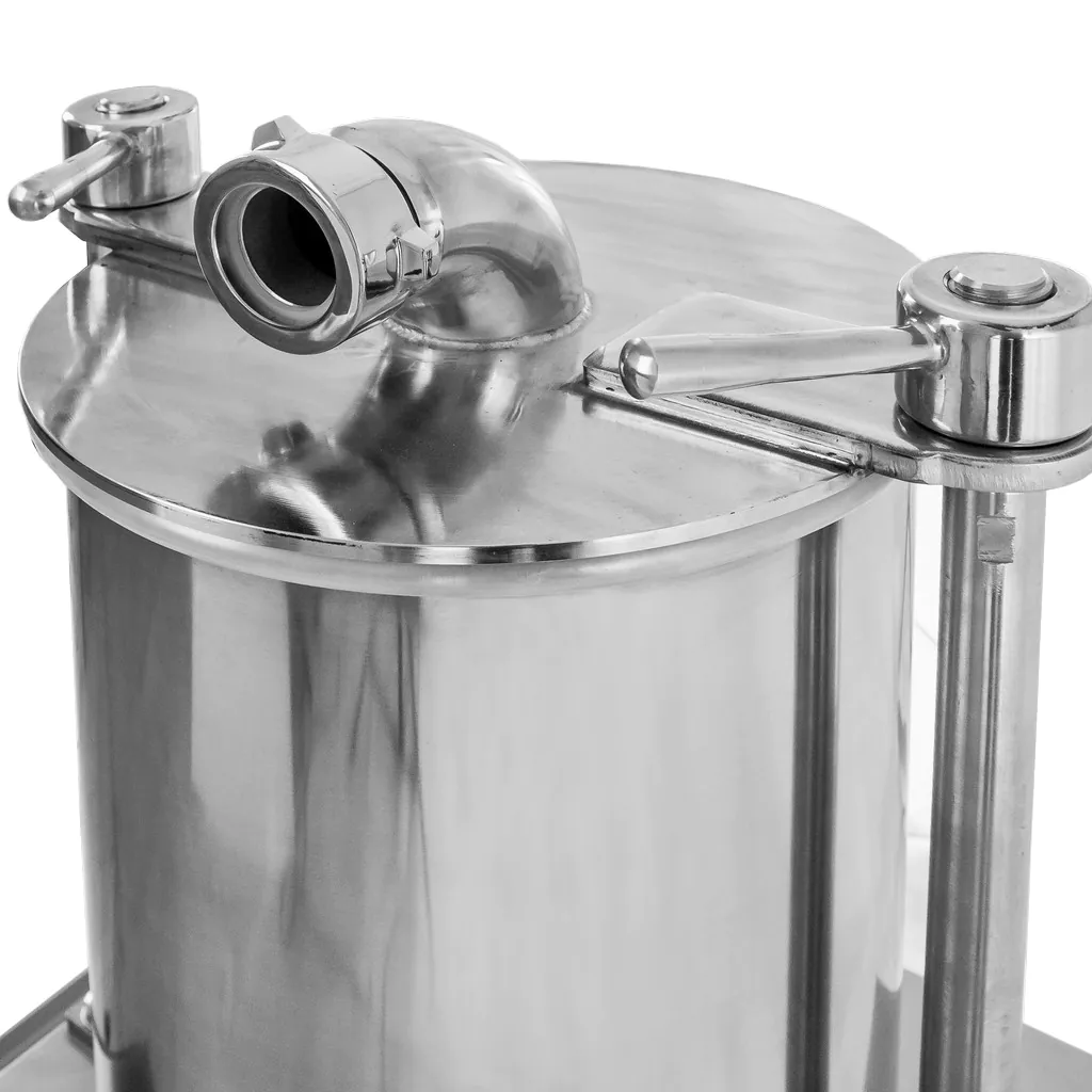 Masina de umplut carnati hidraulica 35L, 600kg/h, 1100W [5]