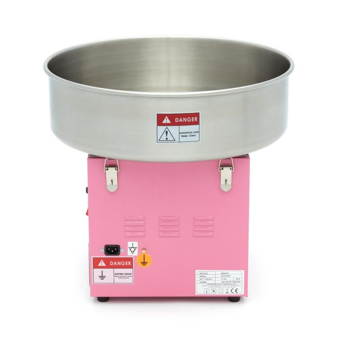 Masina de vata de zahar Ø 52cm roz, putere 1080W [7]