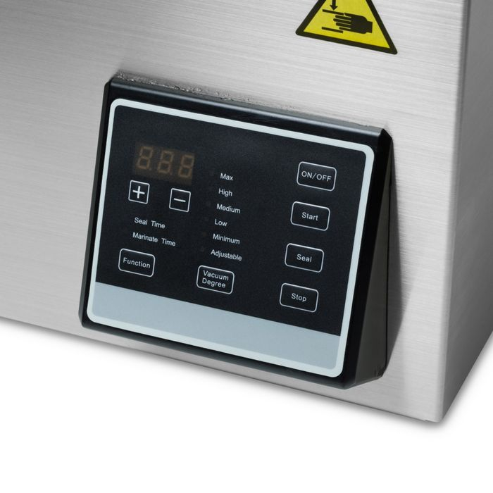 Masina de vidat compacta 29cm sigilare cu panou digital 1450W [4]