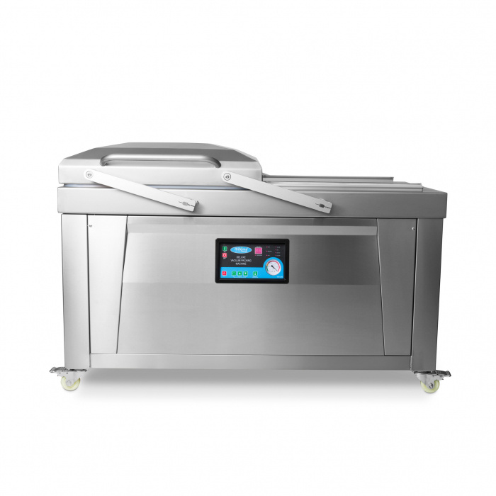 Masina de vidat cu 2 camere 4×600 mm cu suport si roti, 230V, 2x0,75 kW [2]