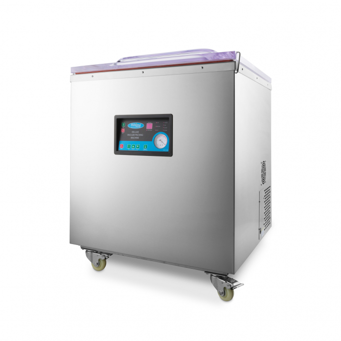 Masina de vidat cu camer 2×700 mm cu suport si roti, 230V, 3,6 kW [9]