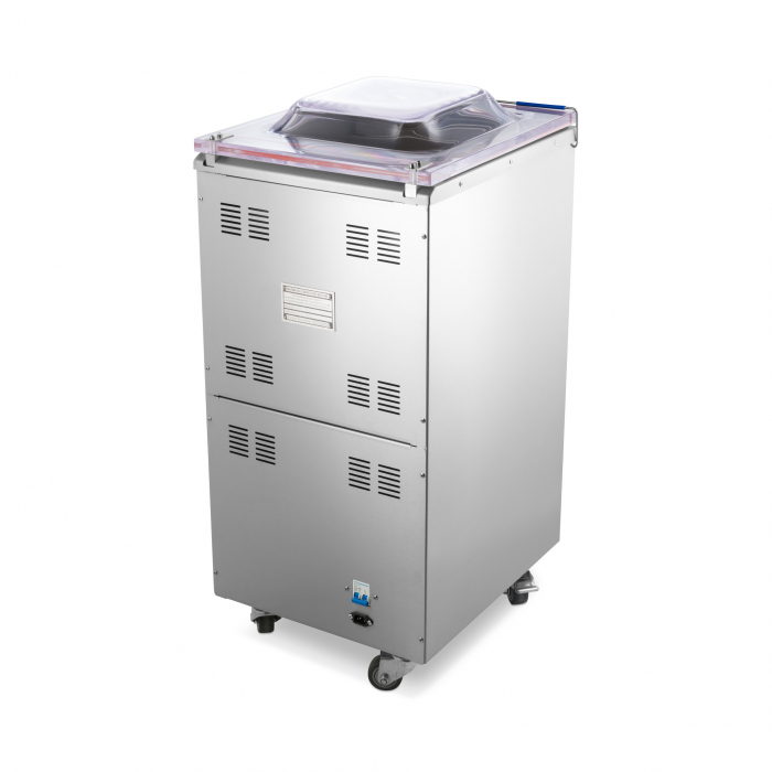 Masina de vidat cu camera 400 mm cu suport si roti, 230V, 0,9 kW [2]