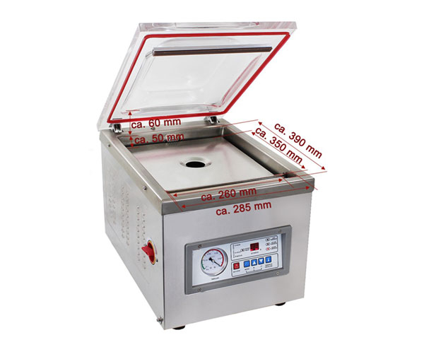 Masina de vidat cu o camera 260 mm, 230V, 0,32kW, D260Z [5]