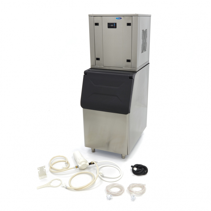 Masina fulgi de gheata 250 Kg/zi, racire pe apa, 230V, 0,96 kW [5]