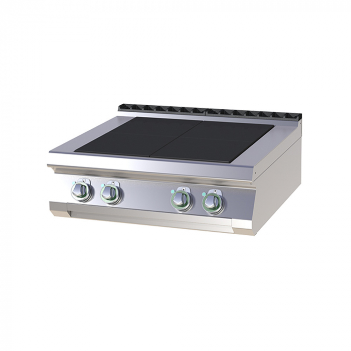 Masina gatit electrica 4 plite radiante de banc, 4x3 kW, linia 700, SPL708E [1]