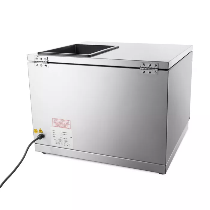 Mașină profesională de uscat și lustruit tacâmuri, producție 3000 bucăți/h, 230V, 0,19 kW [5]