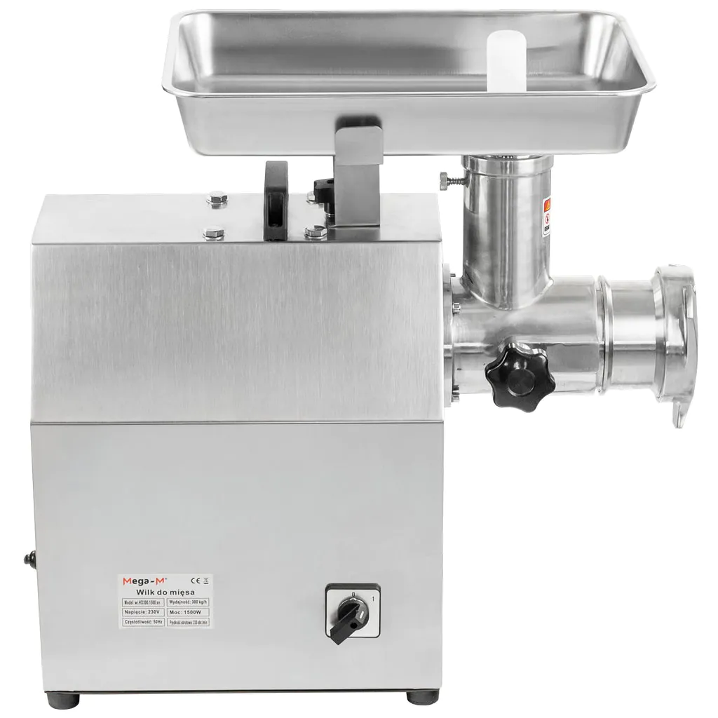 Masina tocat carne 300kg/h, 1500W, inox [4]