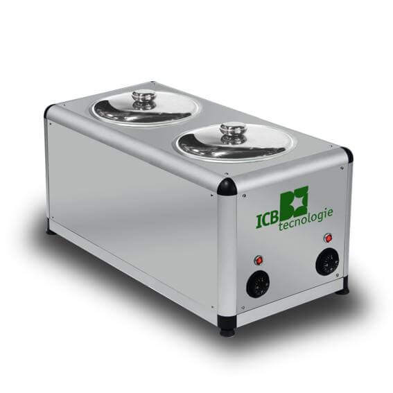 Masina topit ciocolata cu 2 cuve CarapHot Two [2]