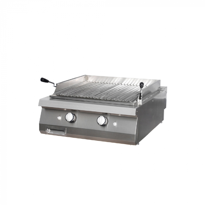 Gratar fry-top cu roca vulcanica pe gaz, 20 kW, linia 900 [2]