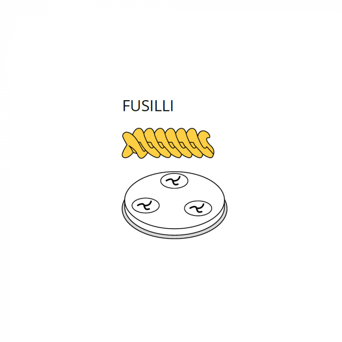 Matrita FUSILLI pentru masina de paste model MPF8N, ACTRMPF29 [1]
