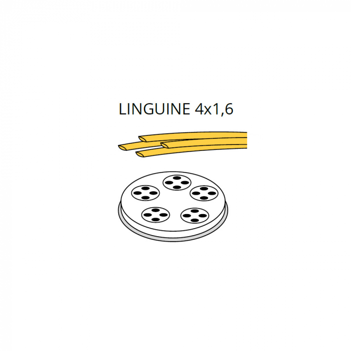 Matrita LINGUINE 4X1,6 pentru masina de paste model MPF8N, ACTRMPF54 [1]