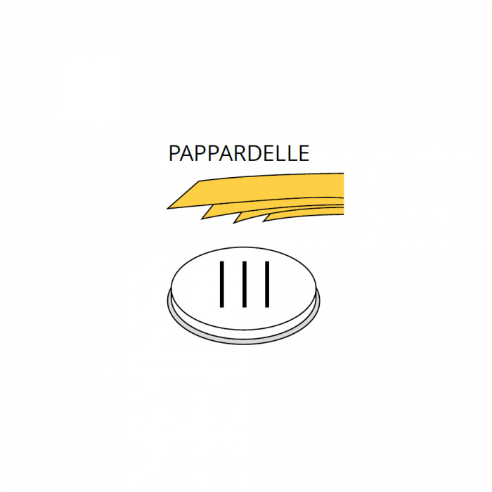 Matrita PAPPARDELLE pentru masina de paste model MPF8N, ACTRMPF30 [1]