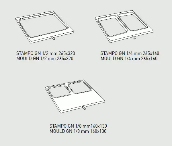 Matrite pentru masina de sigilat LVSV400, LVSV400MOULD [1]